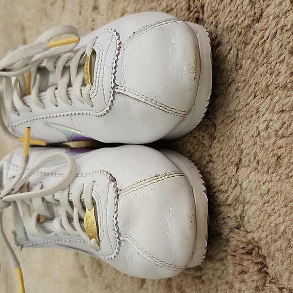 Nike Classic Cortez White Topaz Gold 2019 Womens 8.5 - Picture 5 of 16